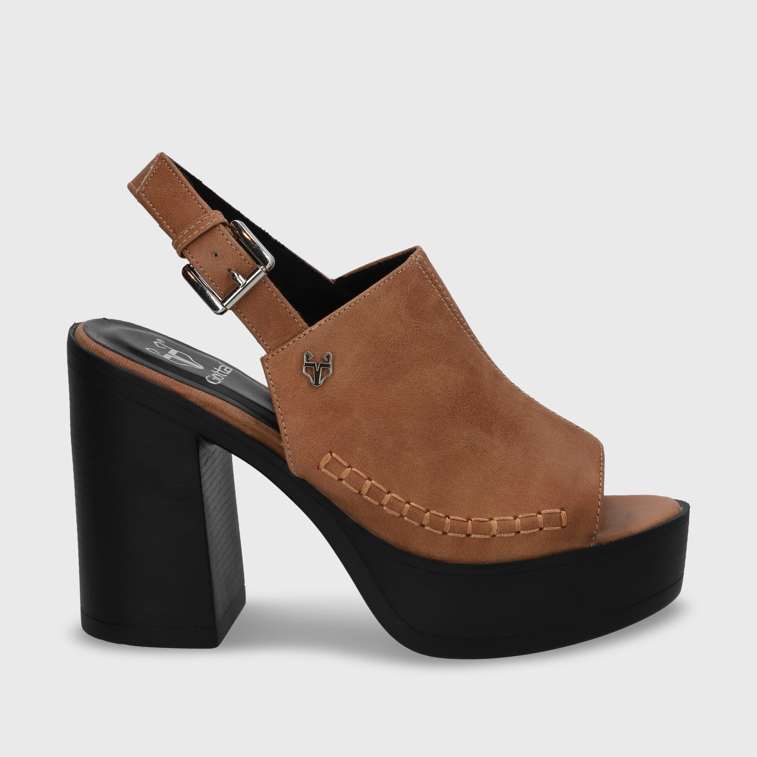 SANDALIA PLATAFORMA MUJER GOTTA CAFÉ 45962 - 2