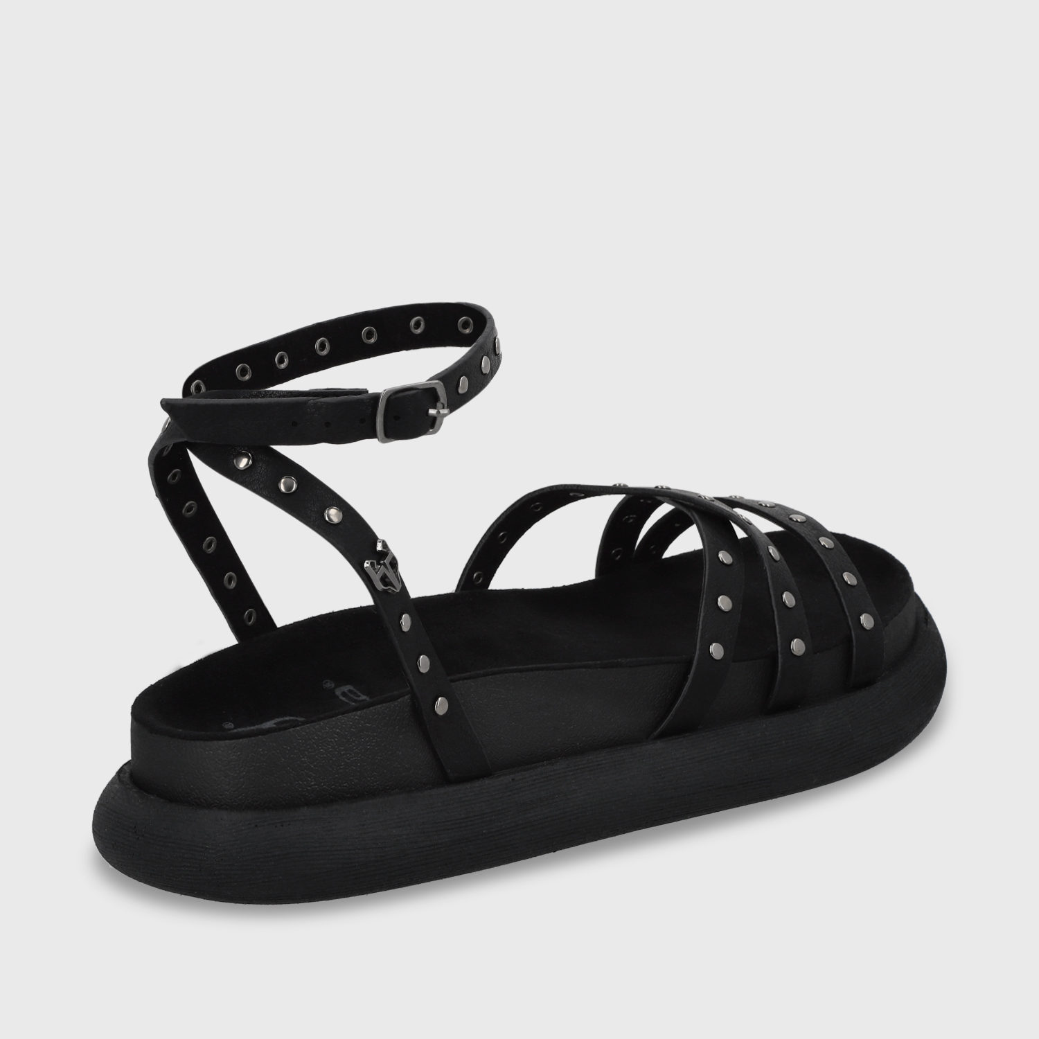SANDALIA PLANO MUJER GOTTA NEGRO 53703 - 6