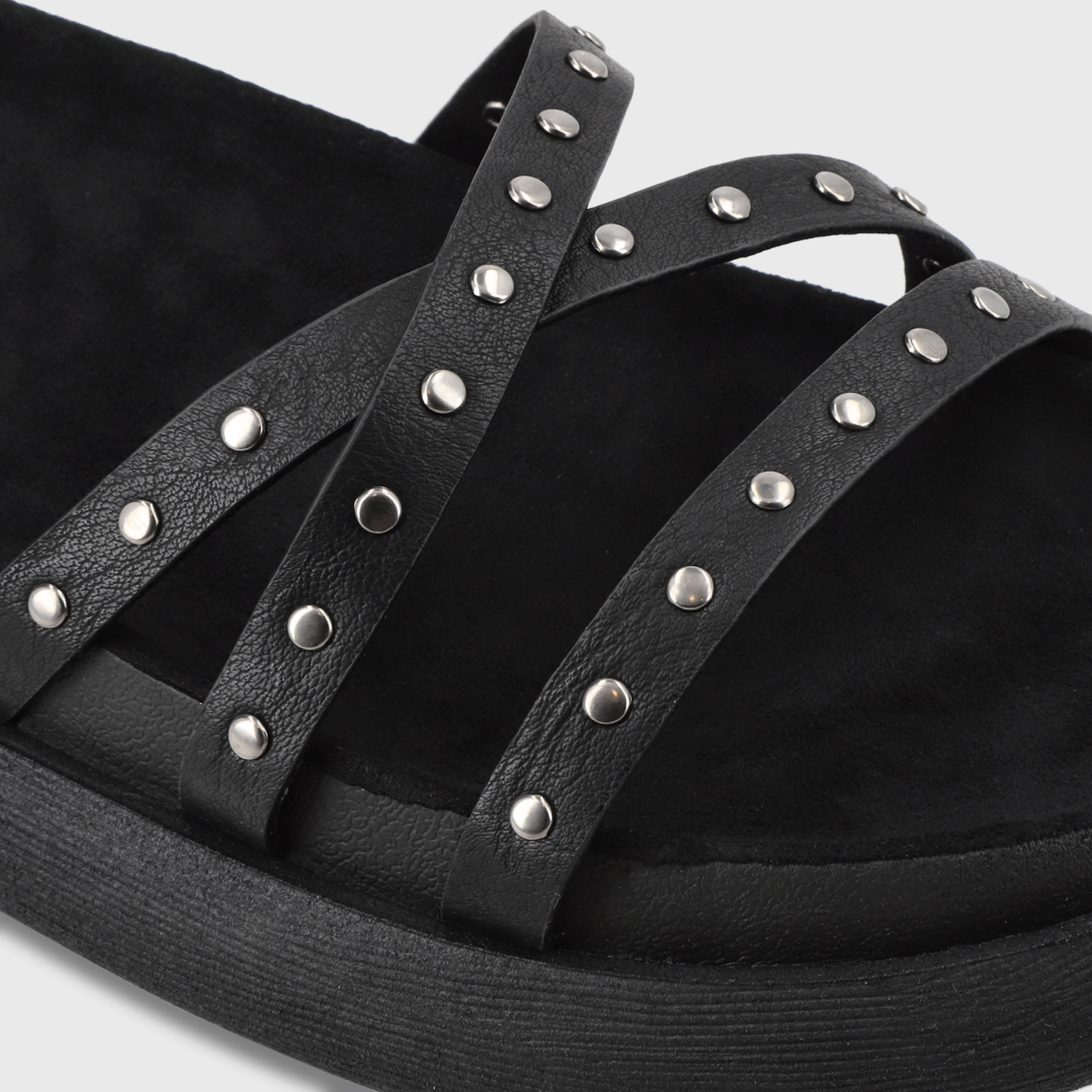 SANDALIA PLANO MUJER GOTTA NEGRO 53703 - 7