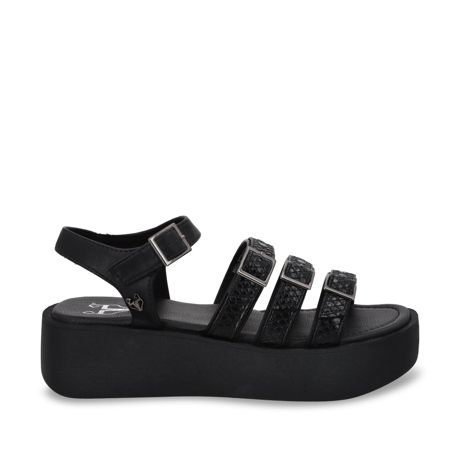 SANDALIA PLATAFORMA MUJER GOTTA NEGRO 53731 - 1