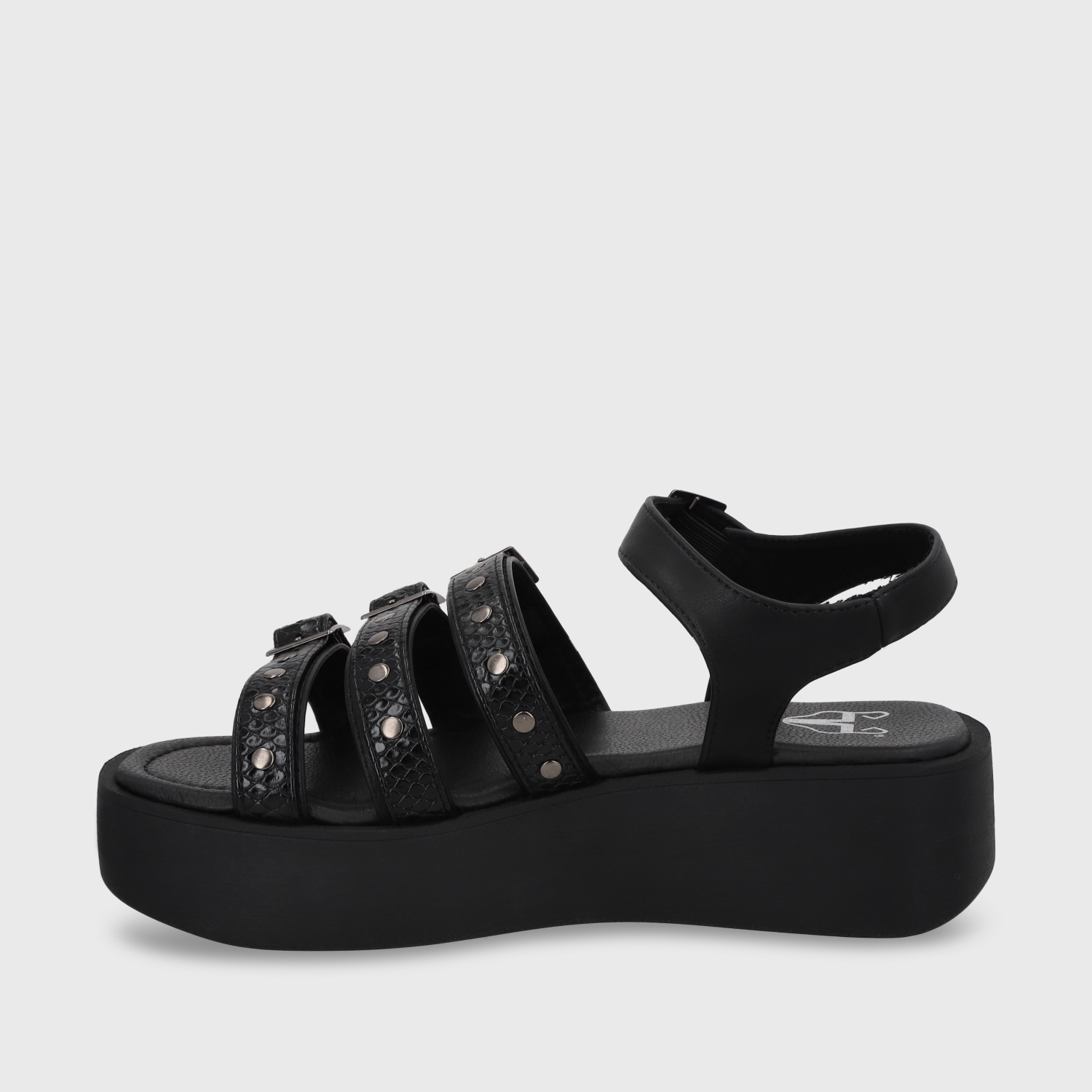 SANDALIA PLATAFORMA MUJER GOTTA NEGRO 53731 - 5