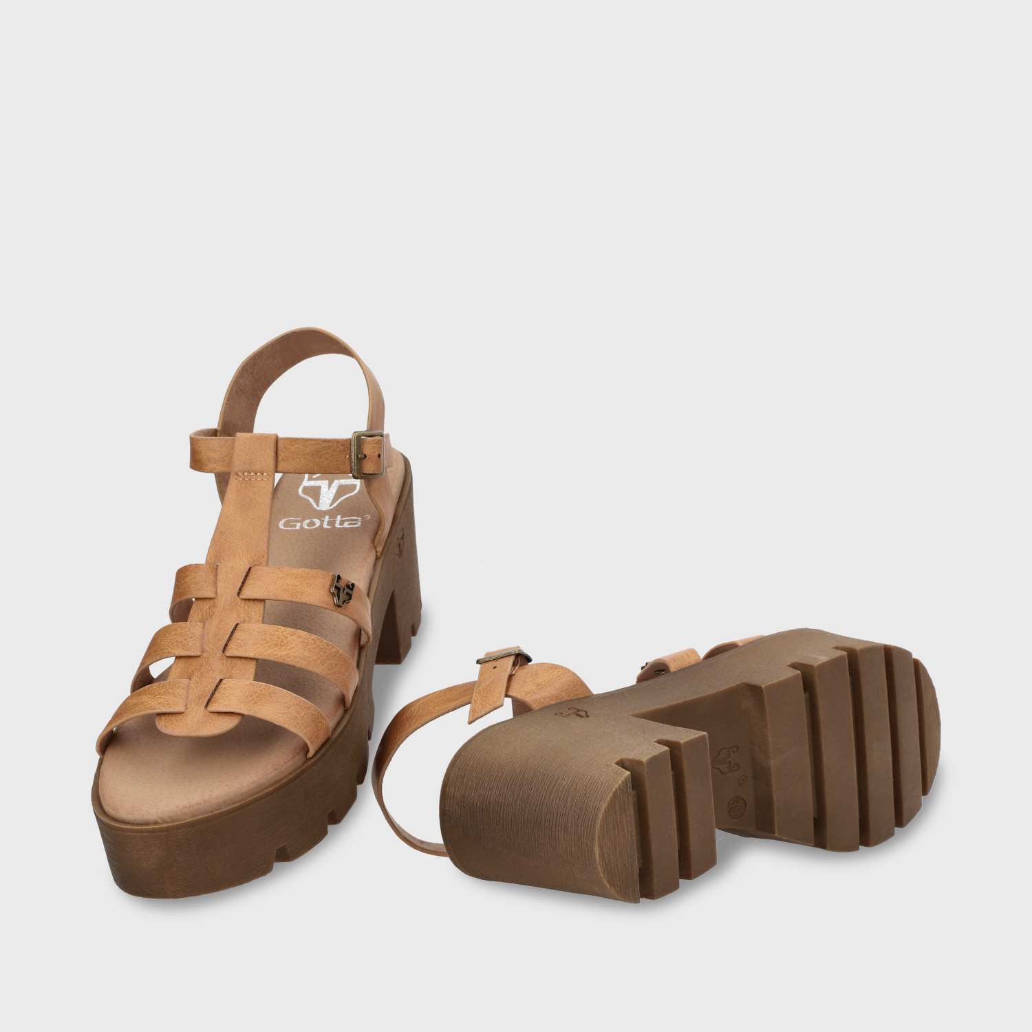 SANDALIA PLATAFORMA MUJER GOTTA 43023 - 8