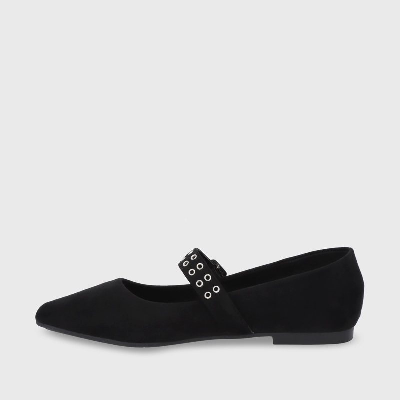 BALLERINA PLANA NEGRO MUJER 54011 - 5