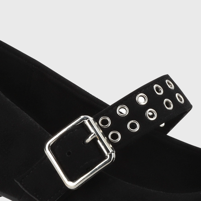 BALLERINA PLANA NEGRO MUJER 54011 - 7