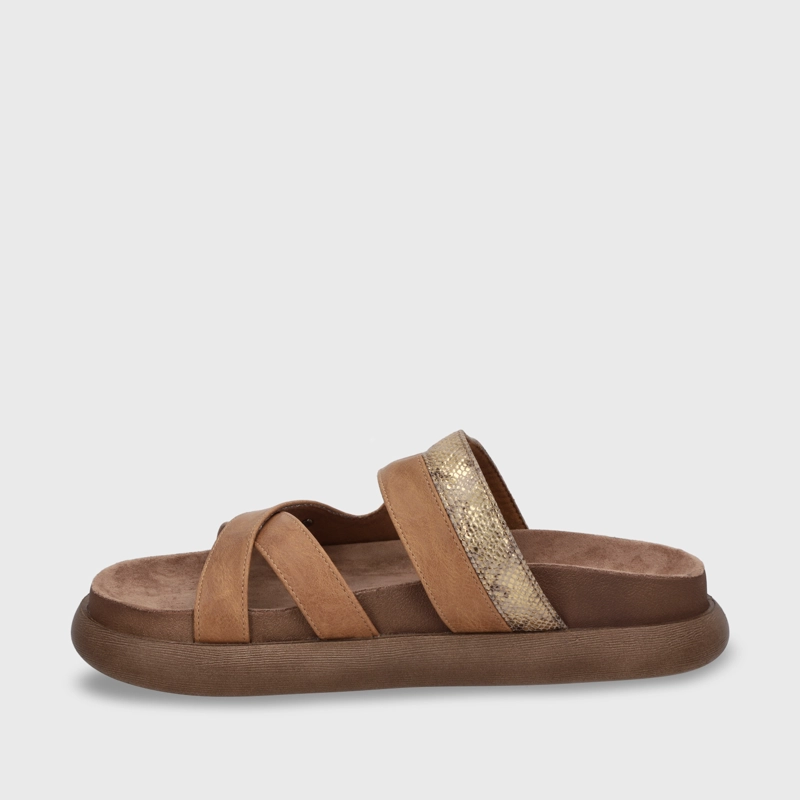SANDALIA PLANO MUJER GOTTA CAFÉ 53700 - 5