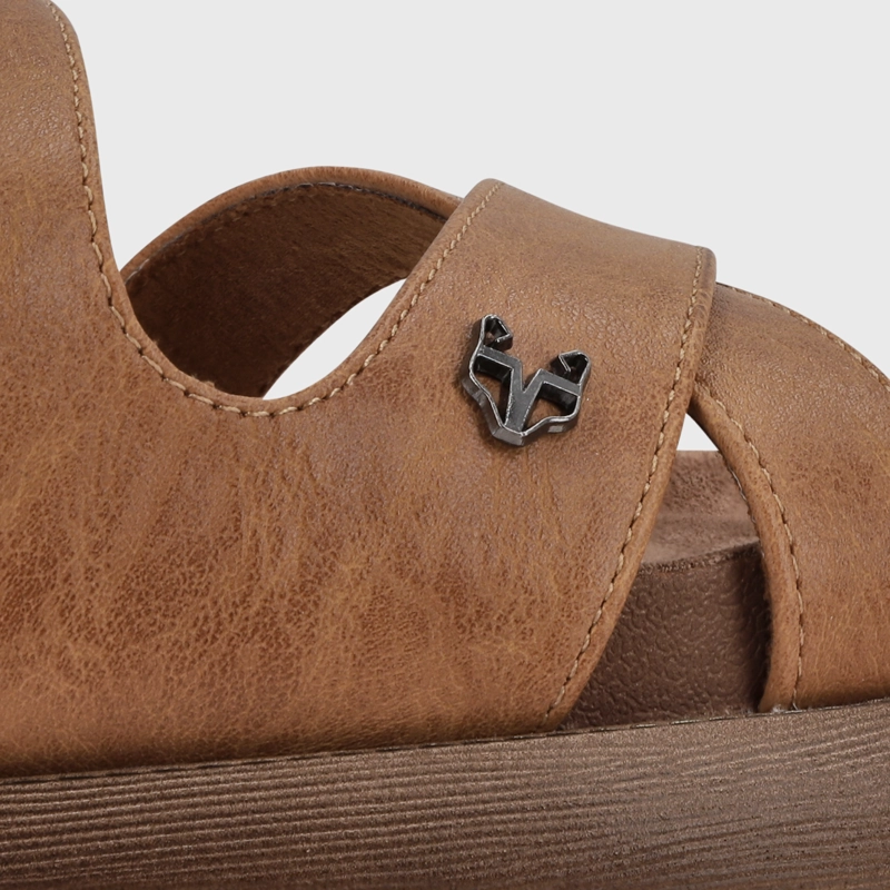 SANDALIA PLANO MUJER GOTTA CAFÉ 53700 - 7