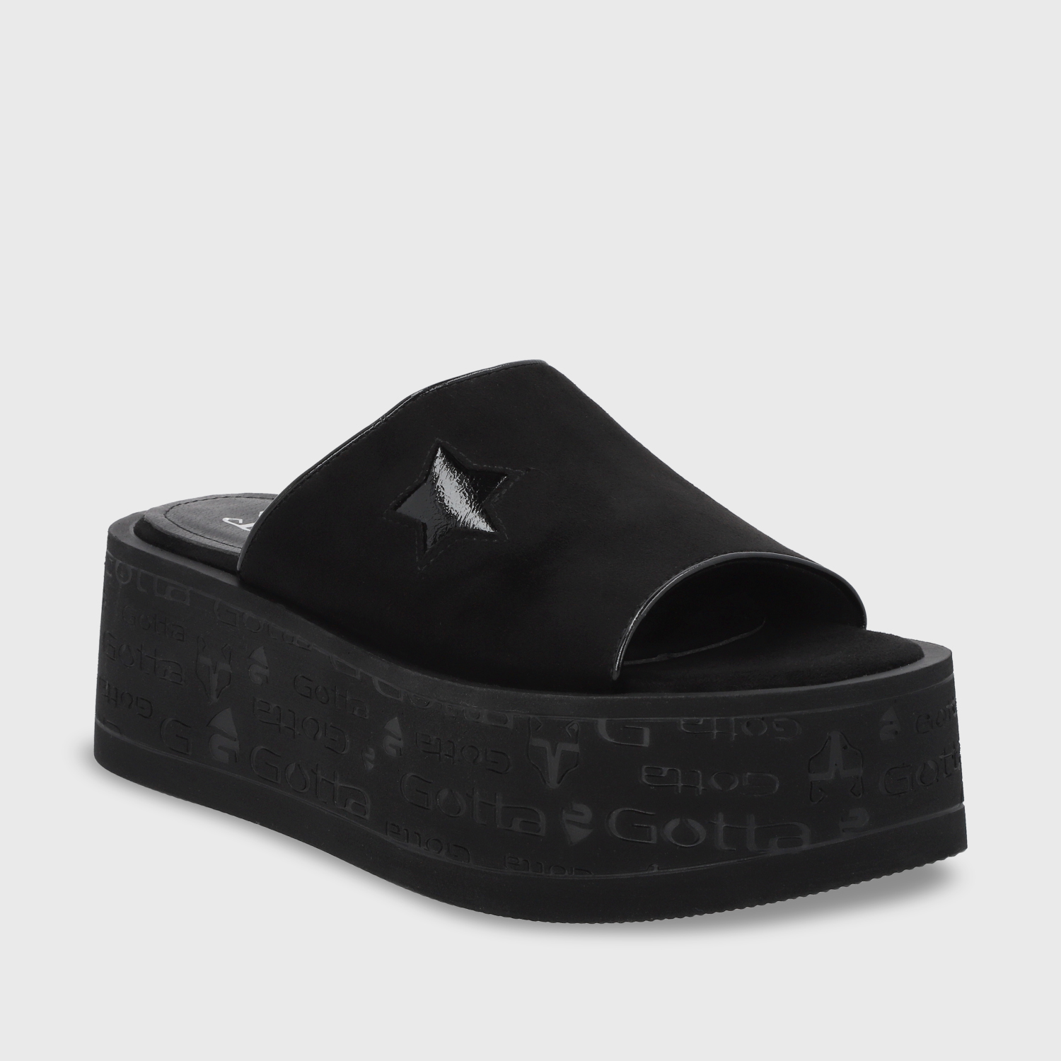 SANDALIA PLATAFORMA NEGRO MUJER 55930 - 3