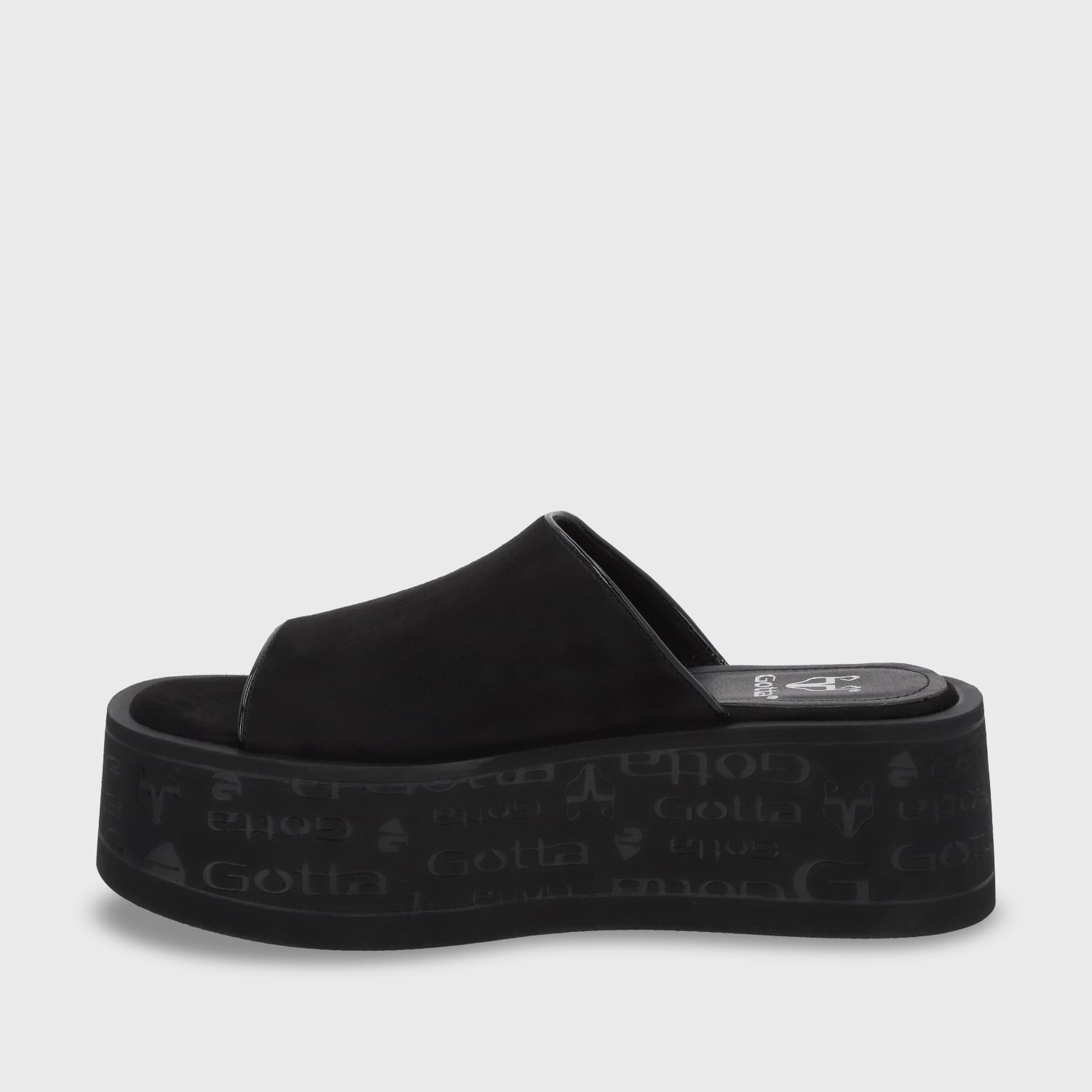 SANDALIA PLATAFORMA NEGRO MUJER 55930 - 5