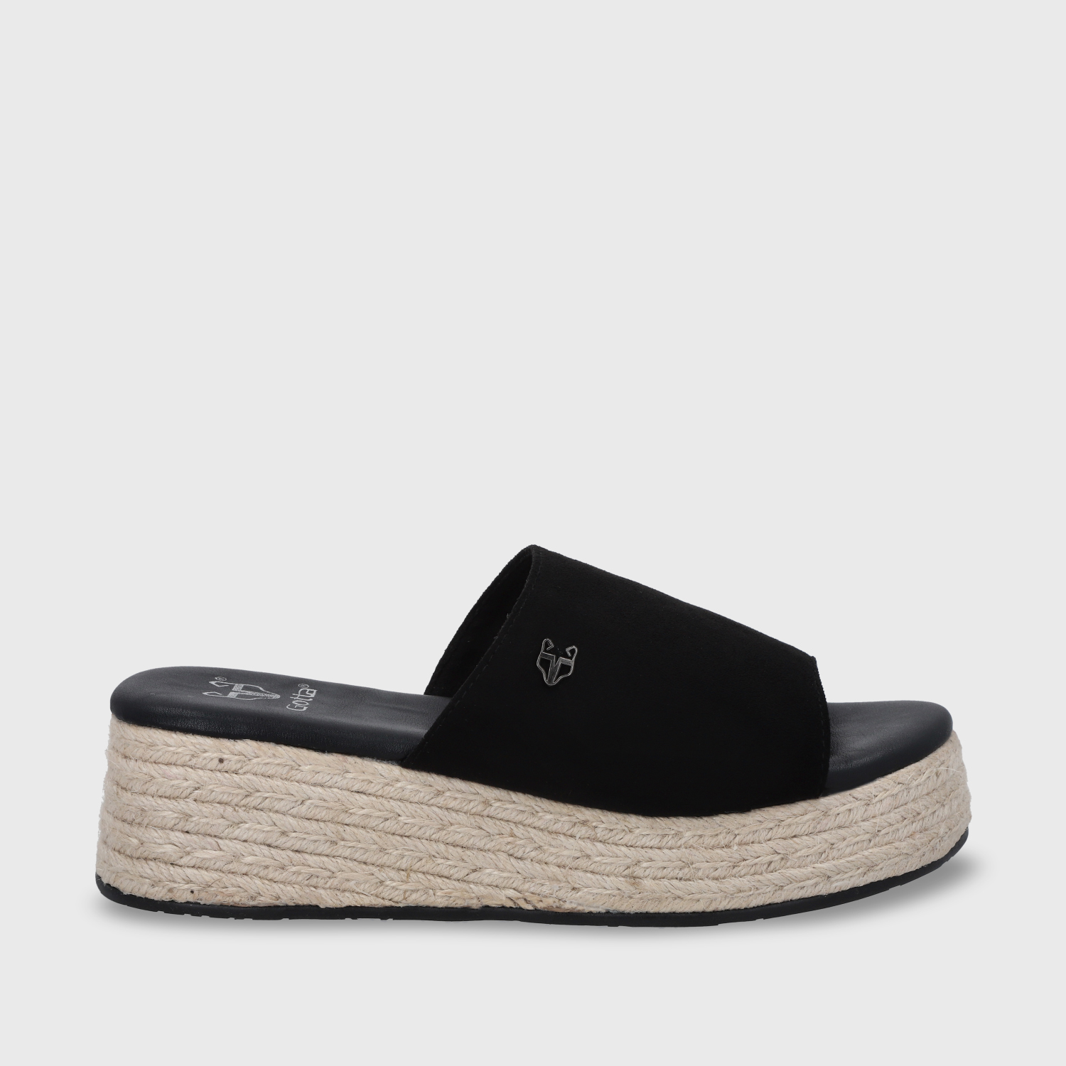 SANDALIA PLATAFORMA NEGRO MUJER 55971 - 2