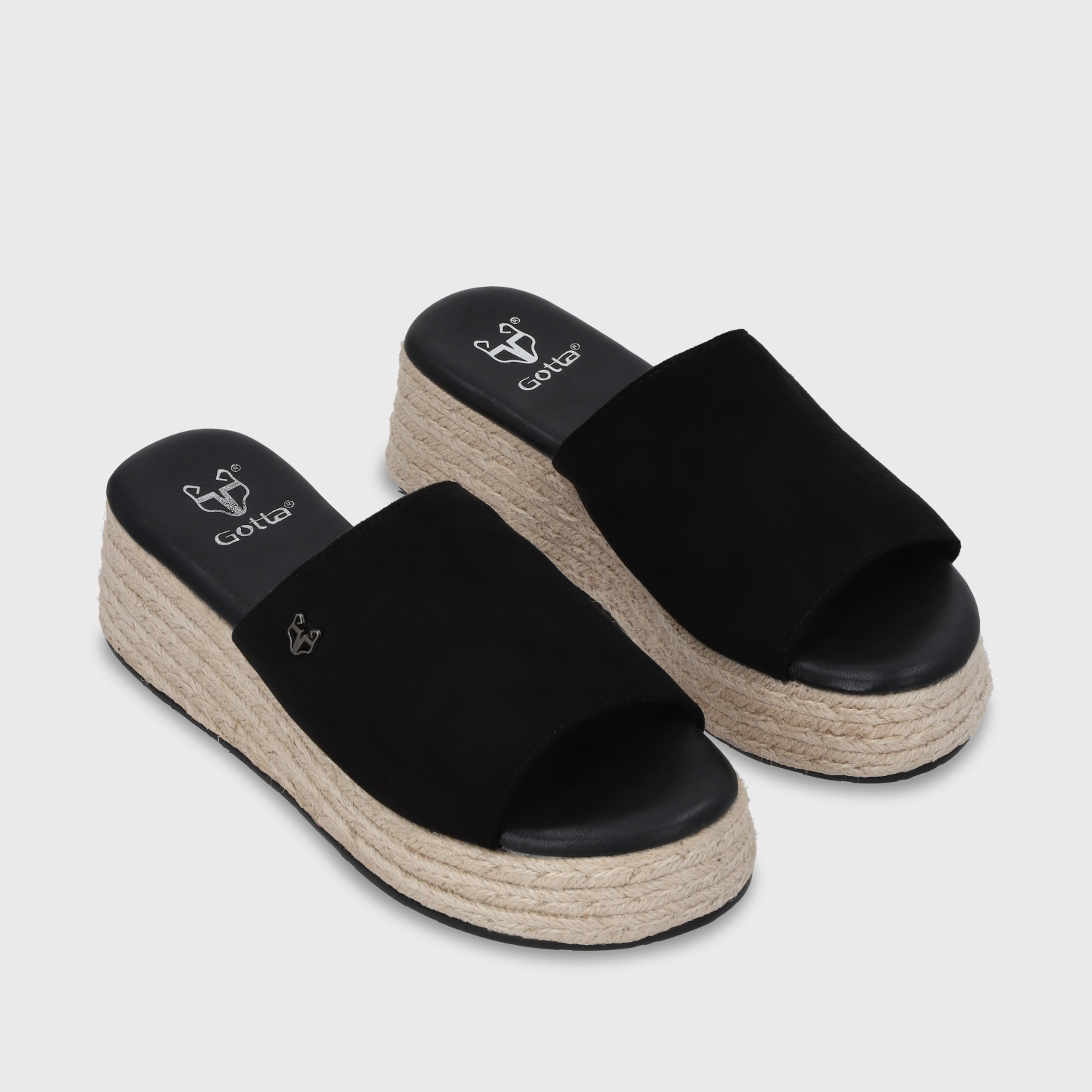 SANDALIA PLATAFORMA NEGRO MUJER 55971 - 4