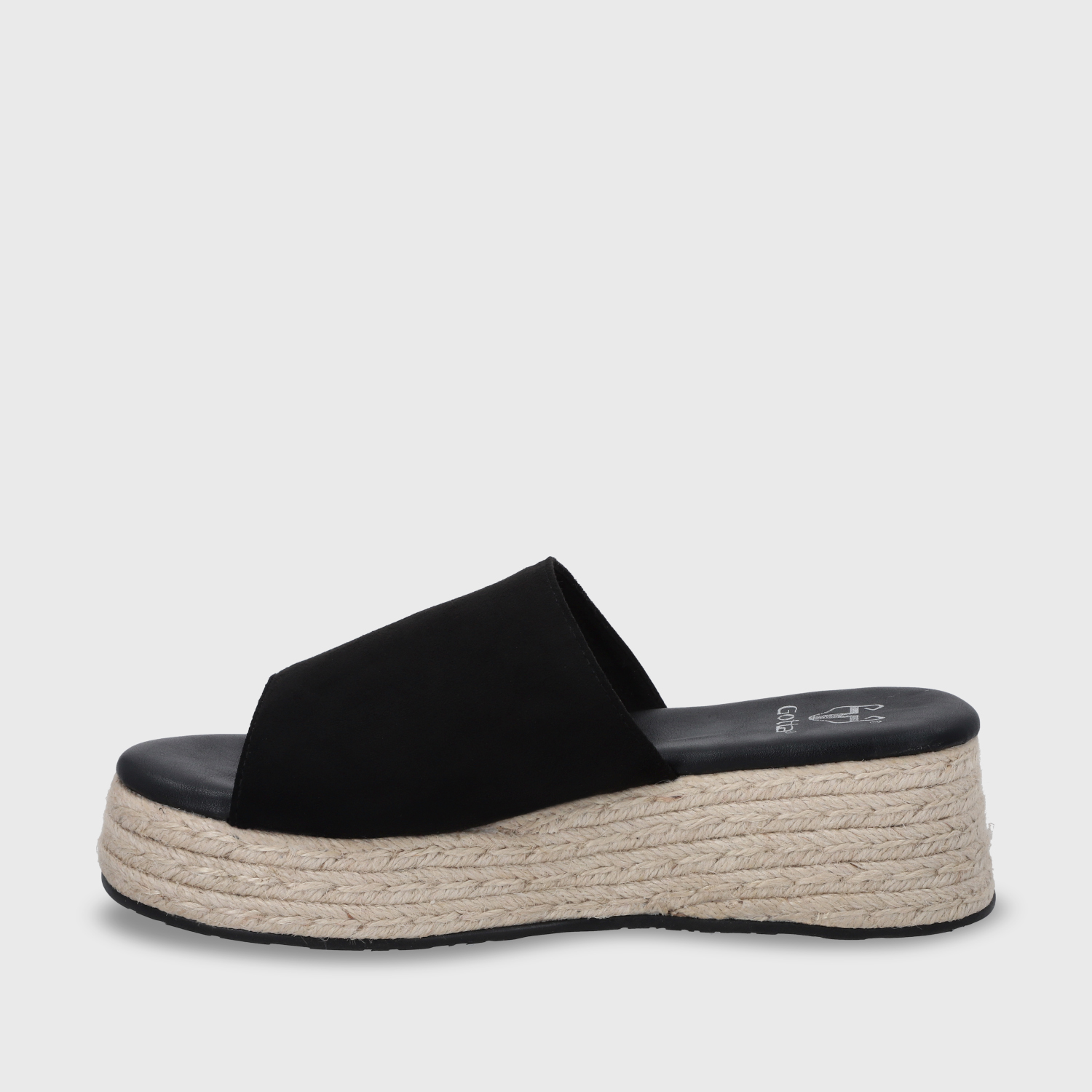 SANDALIA PLATAFORMA NEGRO MUJER 55971 - 5
