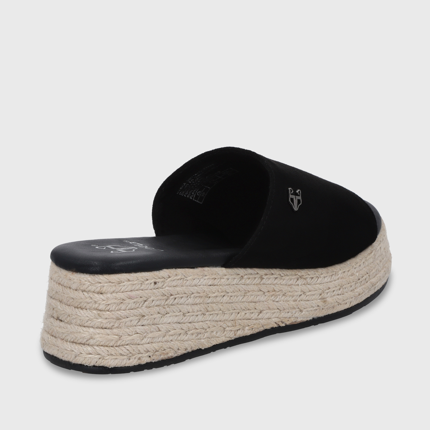 SANDALIA PLATAFORMA NEGRO MUJER 55971 - 6