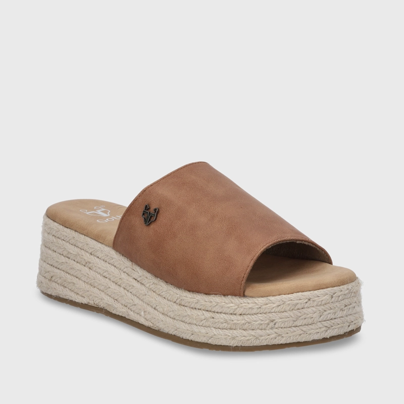 SANDALIA PLATAFORMA RAFIA MUJER 55971 - 3