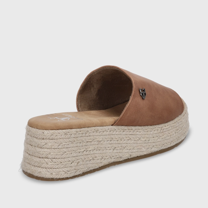 SANDALIA PLATAFORMA RAFIA MUJER 55971 - 6