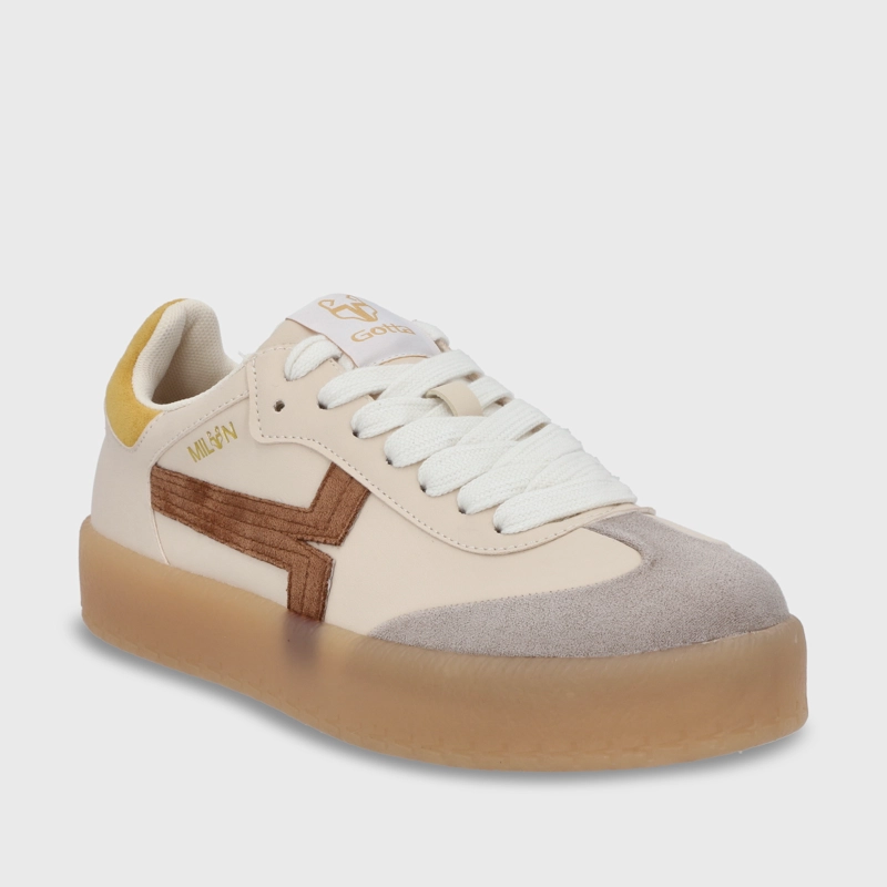 ZAPATILLA MILAN BEIGE MUJER 53740 - 3