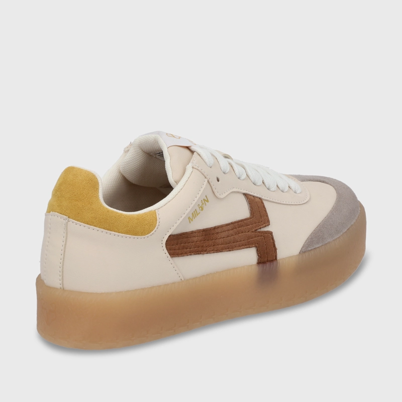 ZAPATILLA MILAN BEIGE MUJER 53740 - 6
