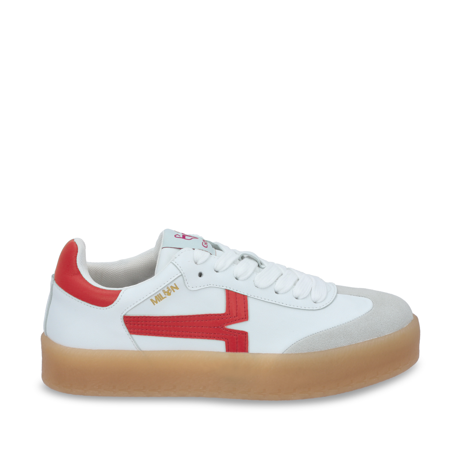 ZAPATILLA MILAN ROJA MUJER 53740 - 1