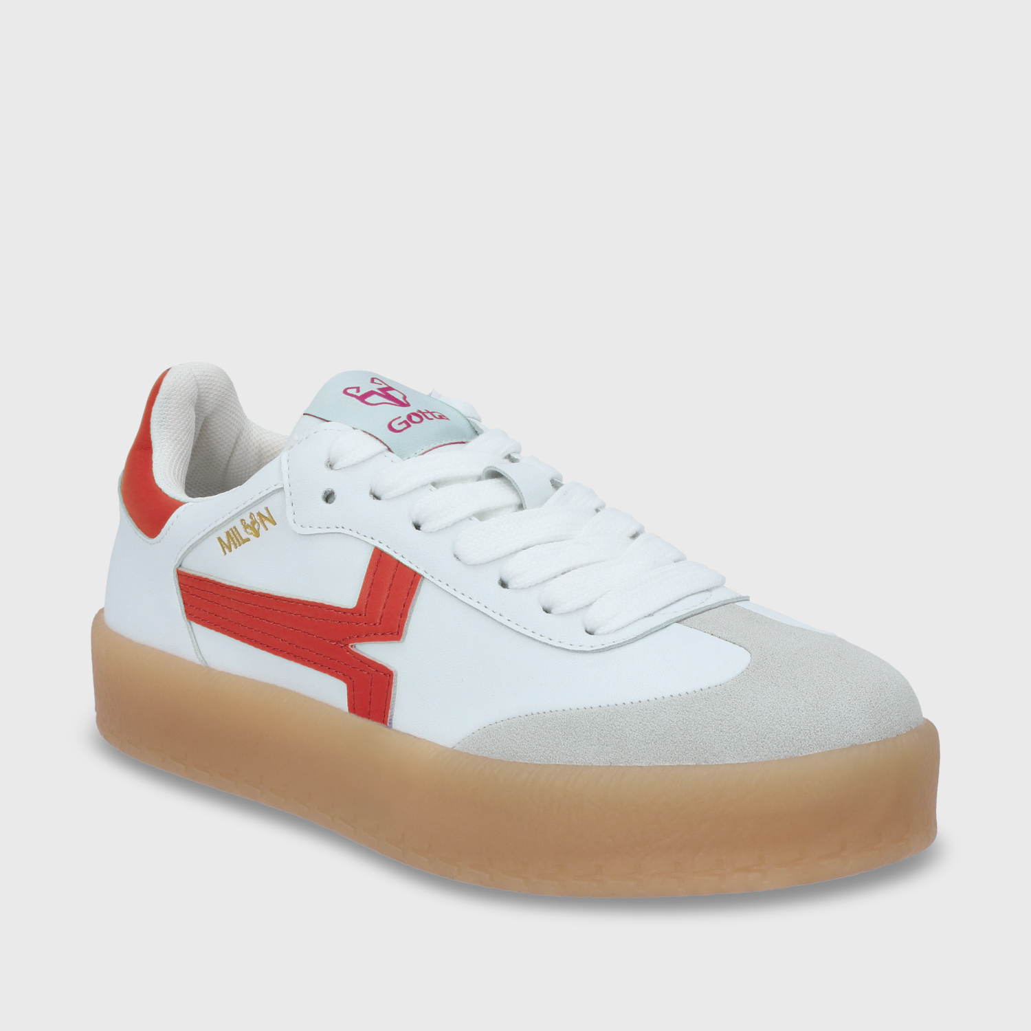 ZAPATILLA MILAN ROJA MUJER 53740 - 3