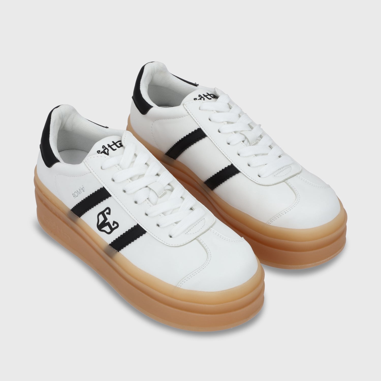 ZAPATILLA ROMA PLATAFORMA BLANCA MUJER 53750 - 4