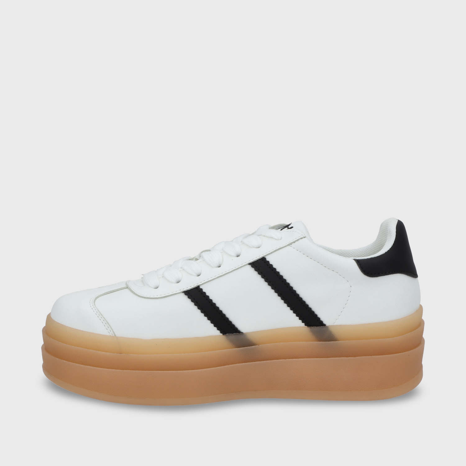 ZAPATILLA ROMA PLATAFORMA BLANCA MUJER 53750 - 5