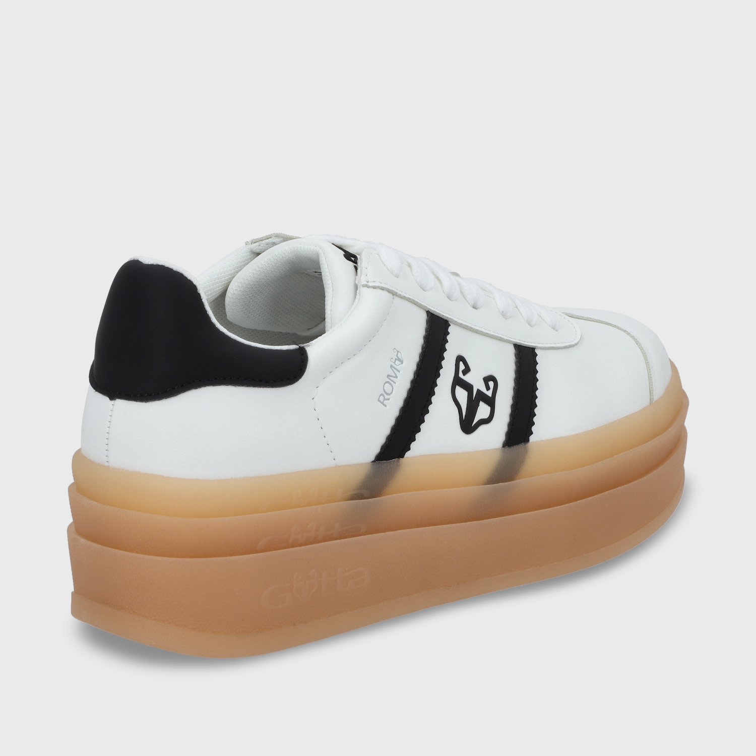 ZAPATILLA ROMA PLATAFORMA BLANCA MUJER 53750 - 6