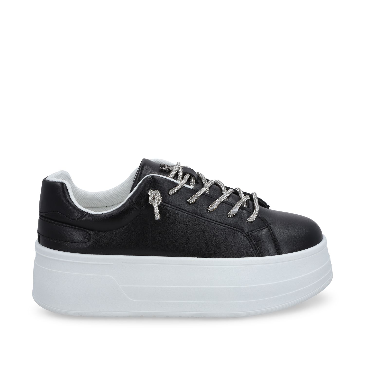 ZAPATILLA PLATAFORMA NEGRA MUJER 48121 - 1