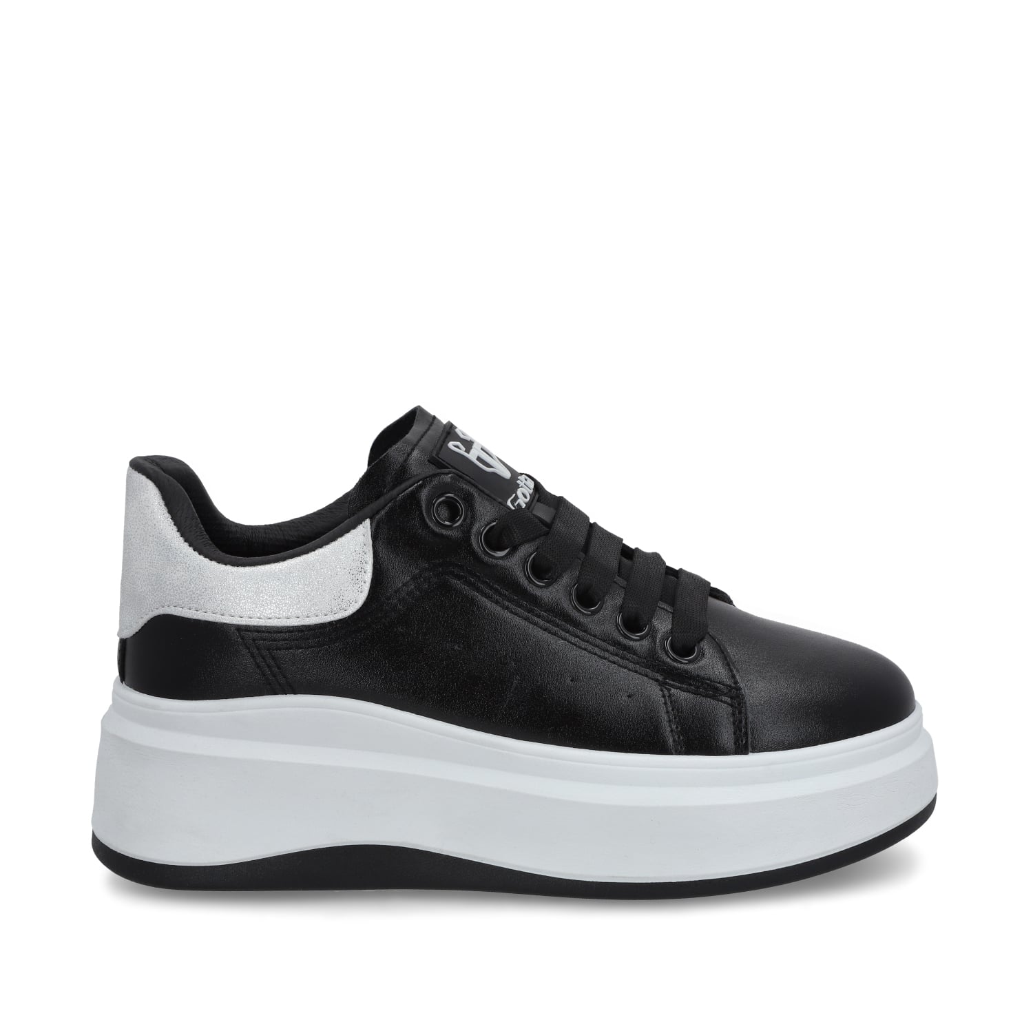 ZAPATILLA NEGRA MUJER 48021 - 1