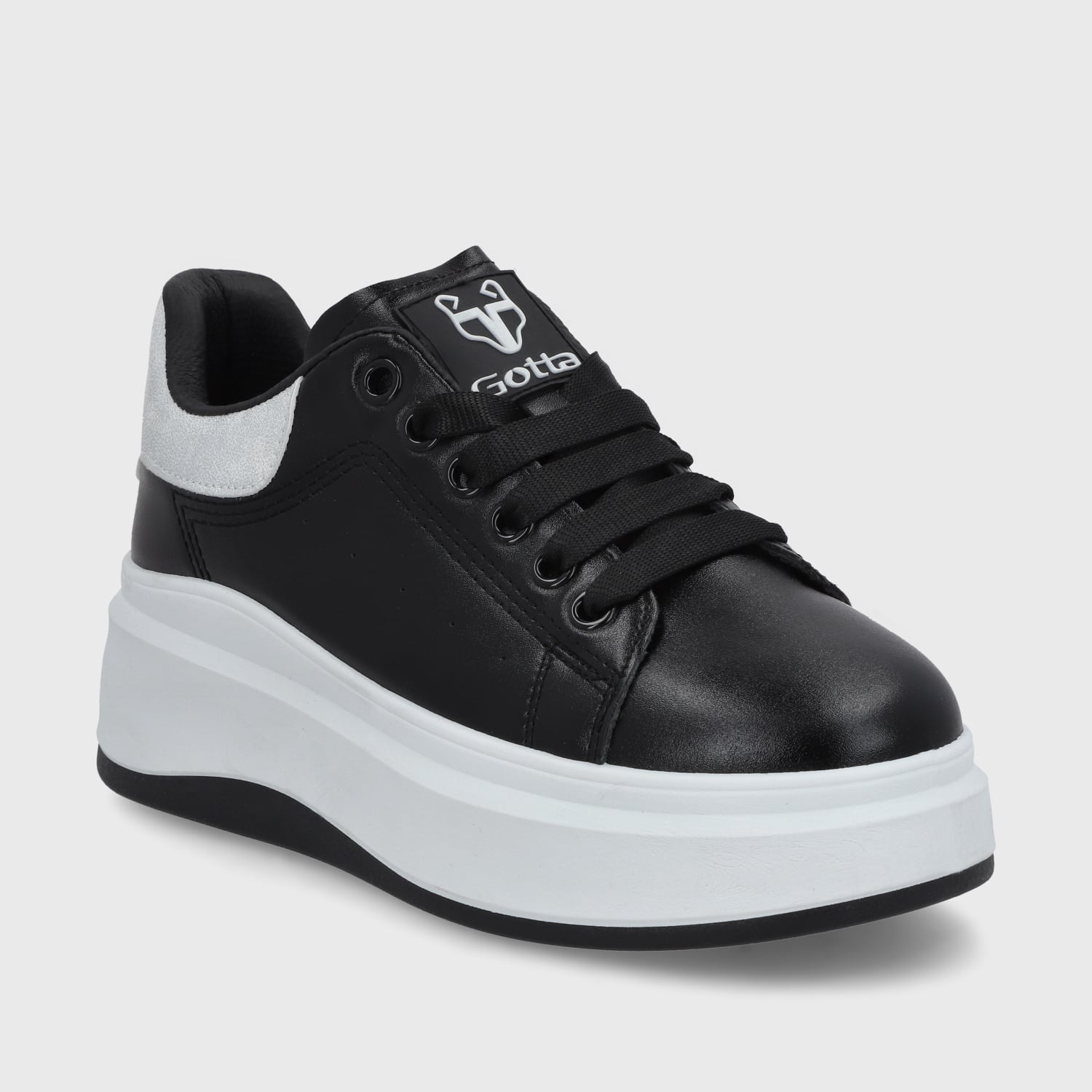 ZAPATILLA NEGRA MUJER 48021 - 2