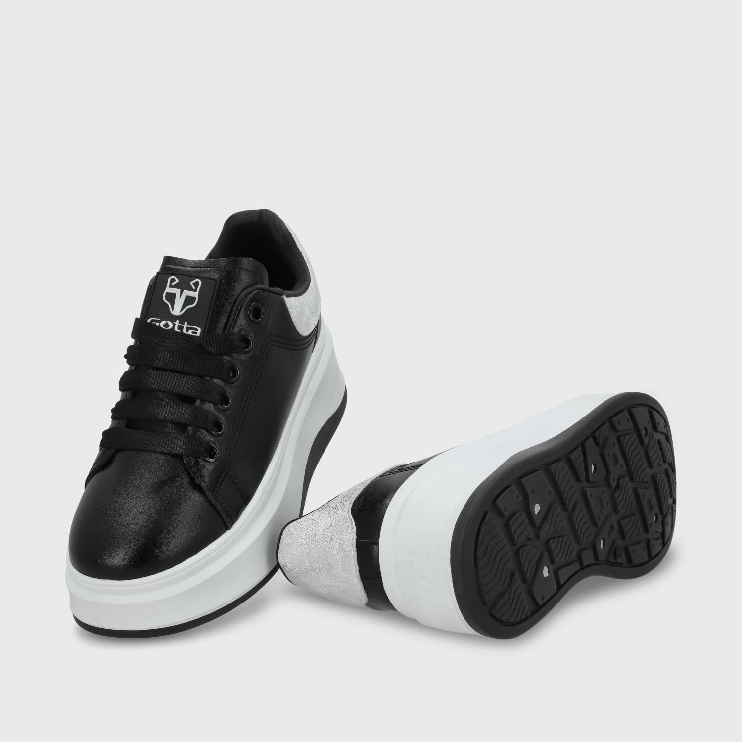 ZAPATILLA NEGRA MUJER 48021 - 6