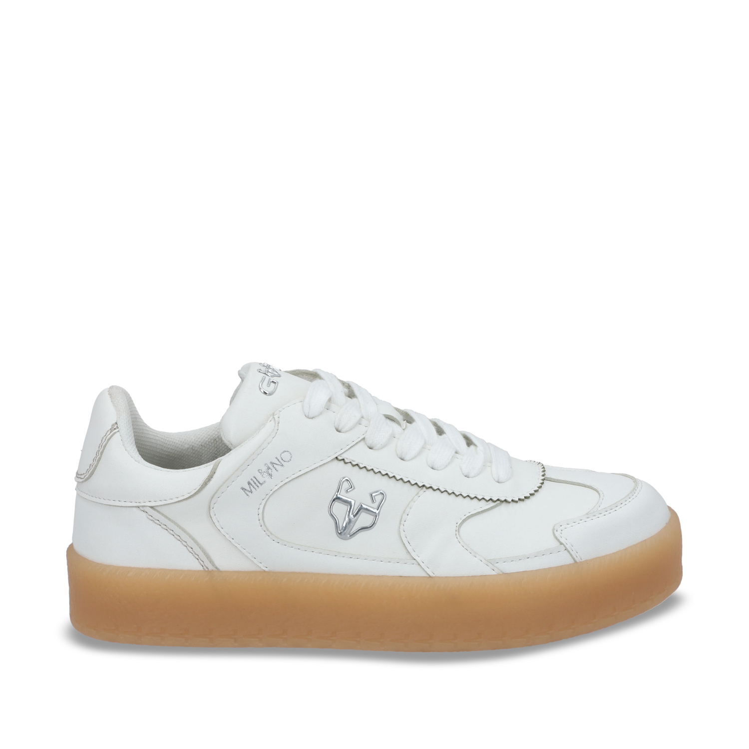ZAPATILLA PLANO BLANCO MUJER 53741 - 1