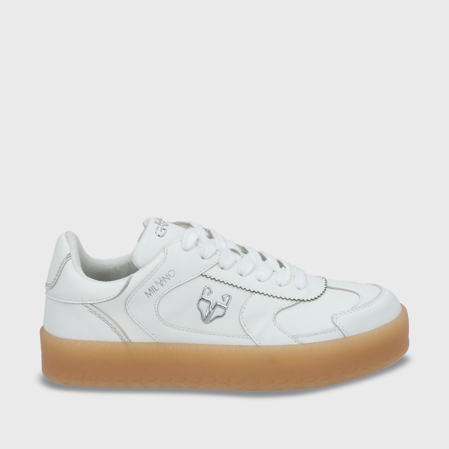 ZAPATILLA PLANO BLANCO MUJER 53741 - 2