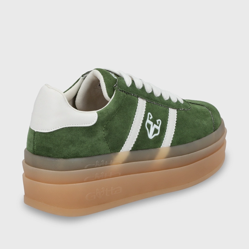 ZAPATILLA ROMA PLATAFORMA VERDE MUJER 53750 - 6