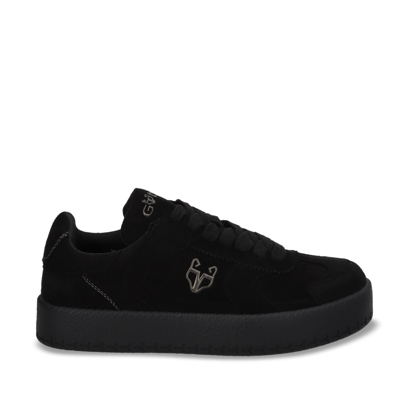 ZAPATILLA PLANO NEGRO MUJER 53741 - 1