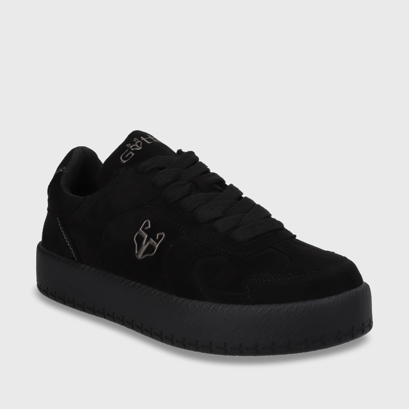 ZAPATILLA PLANO NEGRO MUJER 53741 - 3