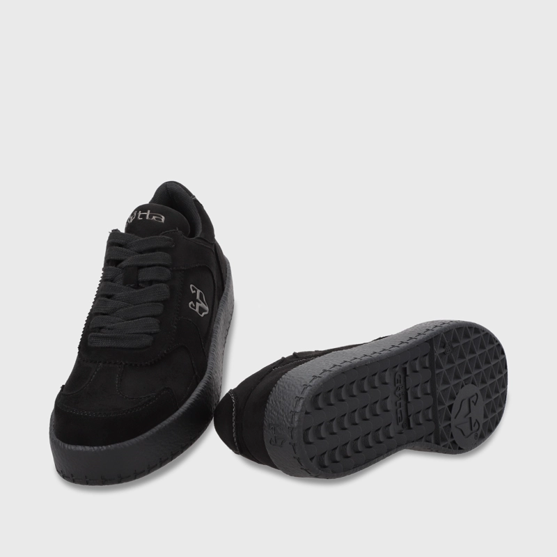 ZAPATILLA PLANO NEGRO MUJER 53741 - 8