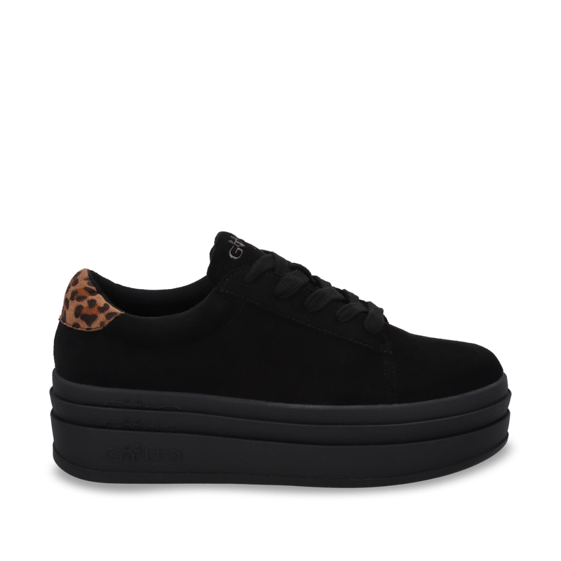 ZAPATILLA PLATAFORMA NEGRO MUJER 53751 - 1