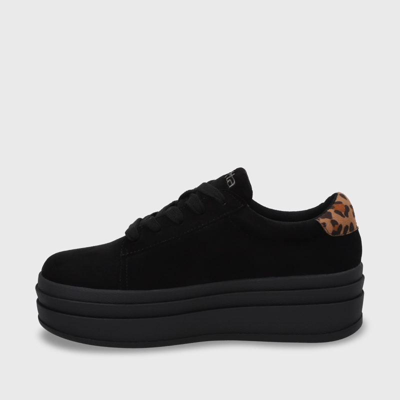 ZAPATILLA PLATAFORMA NEGRO MUJER 53751 - 5