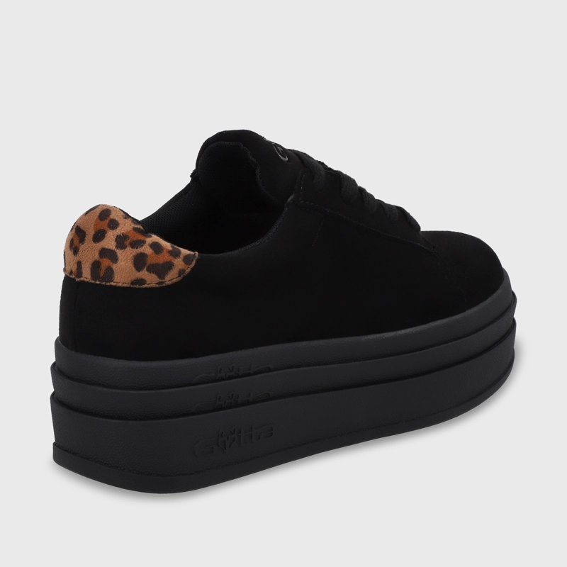 ZAPATILLA PLATAFORMA NEGRO MUJER 53751 - 6