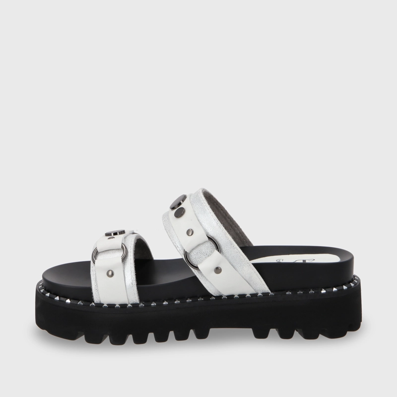 SANDALIA PLANO MUJER GOTTA BLANCO 1573B - 3