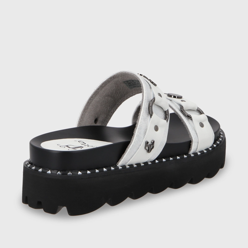 SANDALIA PLANO MUJER GOTTA BLANCO 1573B - 4
