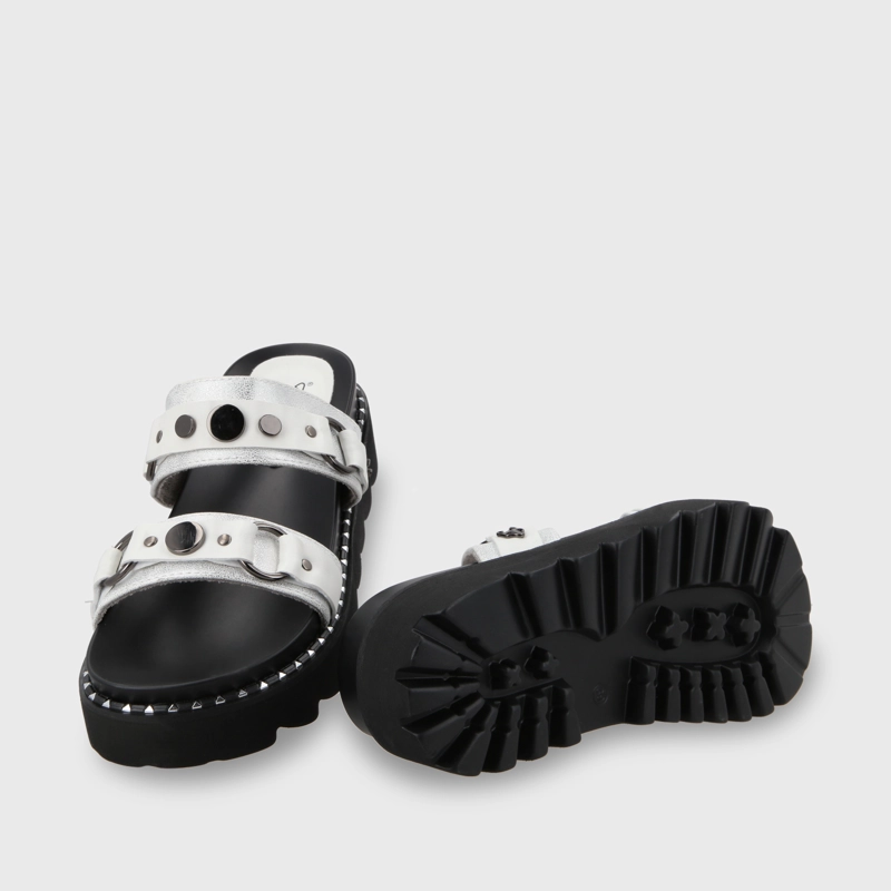 SANDALIA PLANO MUJER GOTTA BLANCO 1573B - 7