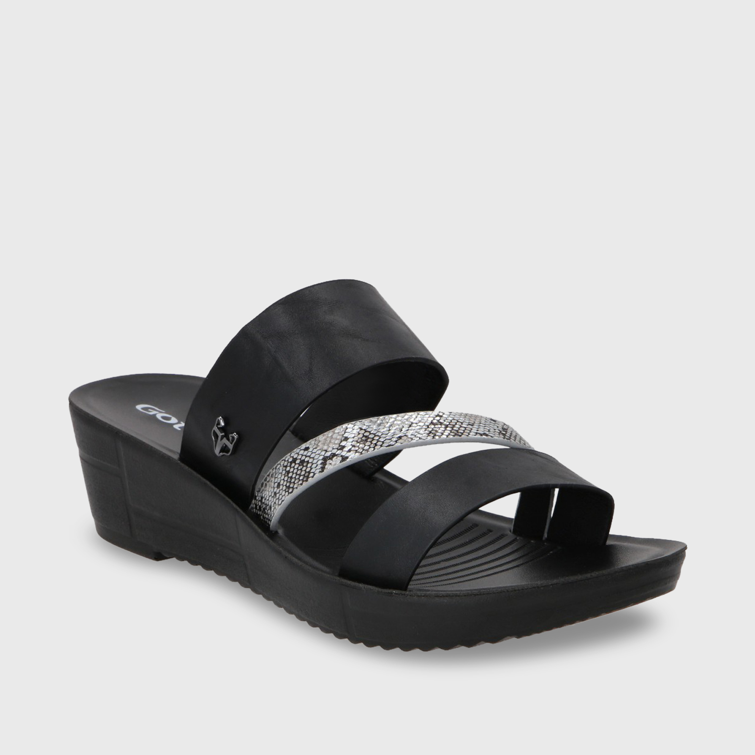 SANDALIA PLATAFORMA MUJER GOTTA NEGRO 13221 - 3