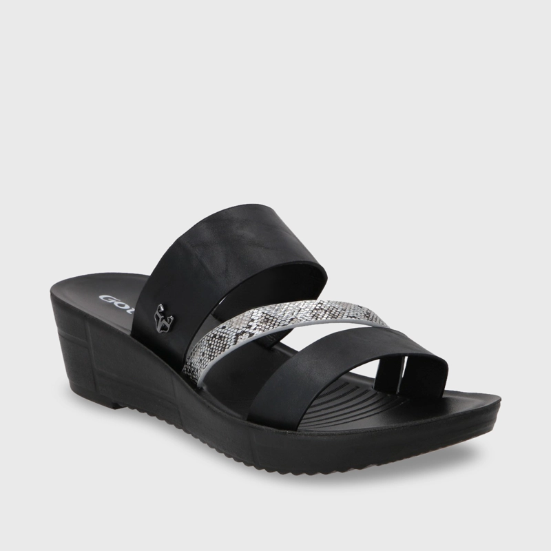 SANDALIA PLATAFORMA MUJER GOTTA NEGRO 13221 - 3