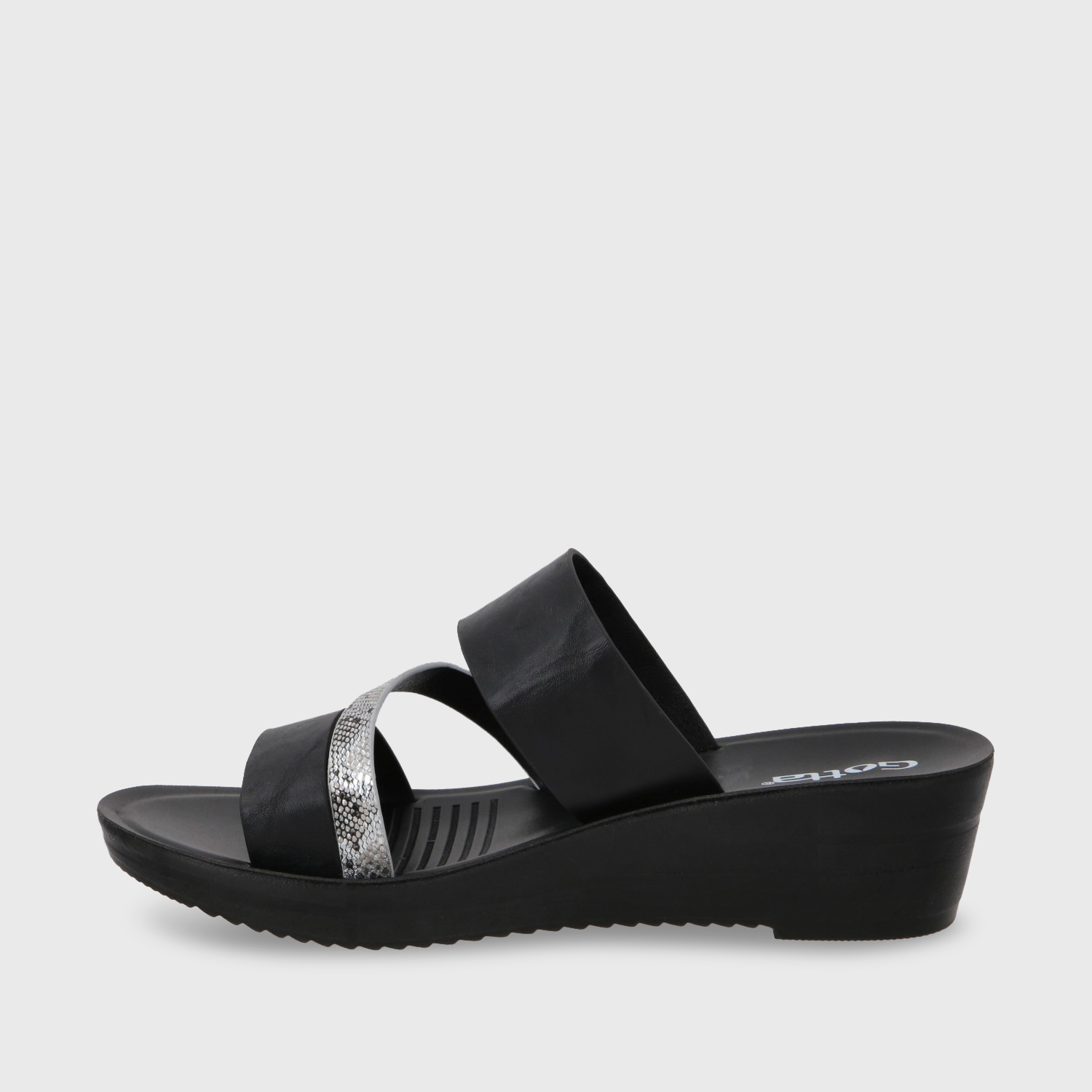 SANDALIA PLATAFORMA MUJER GOTTA NEGRO 13221 - 5