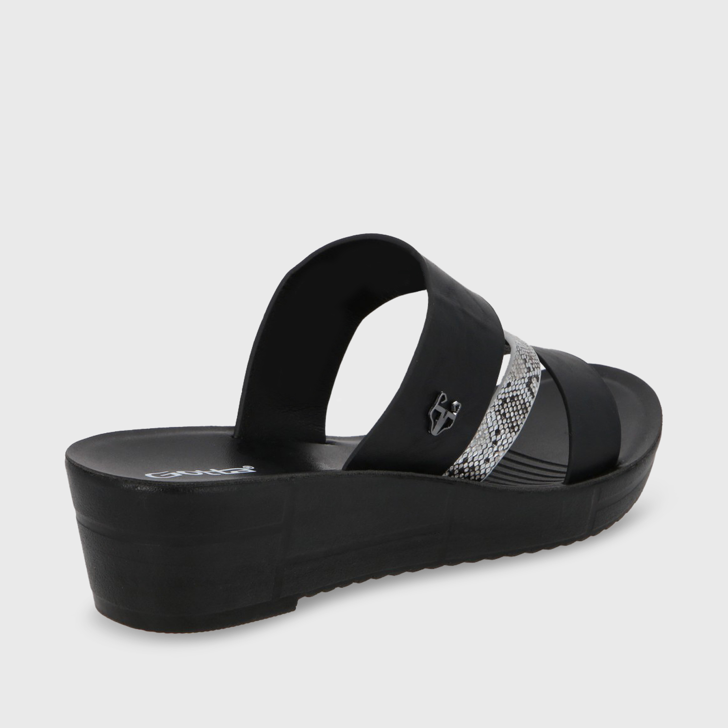 SANDALIA PLATAFORMA MUJER GOTTA NEGRO 13221 - 6