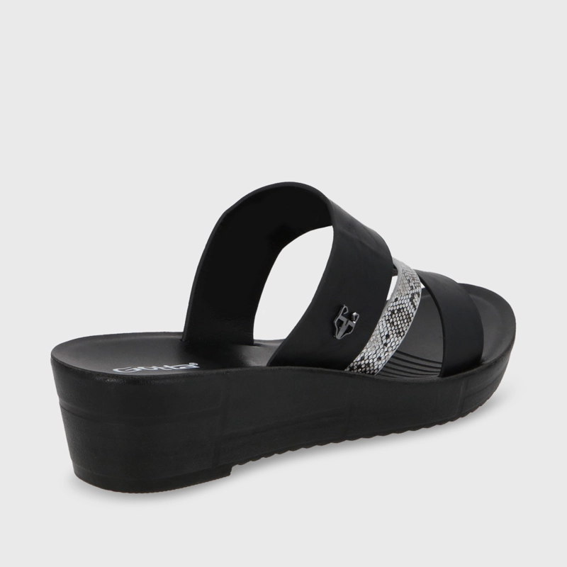 SANDALIA PLATAFORMA MUJER GOTTA NEGRO 13221 - 6