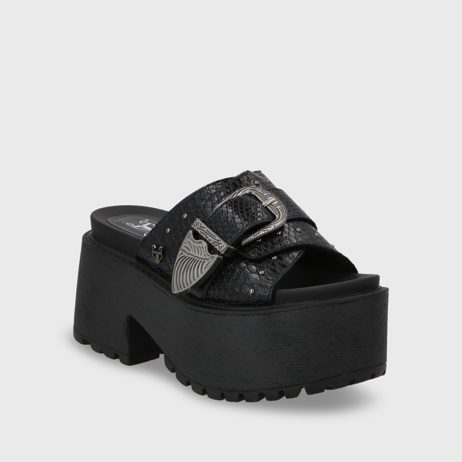 SANDALIA PLATAFORMA MUJER GOTTA NEGRO 1567D - 2