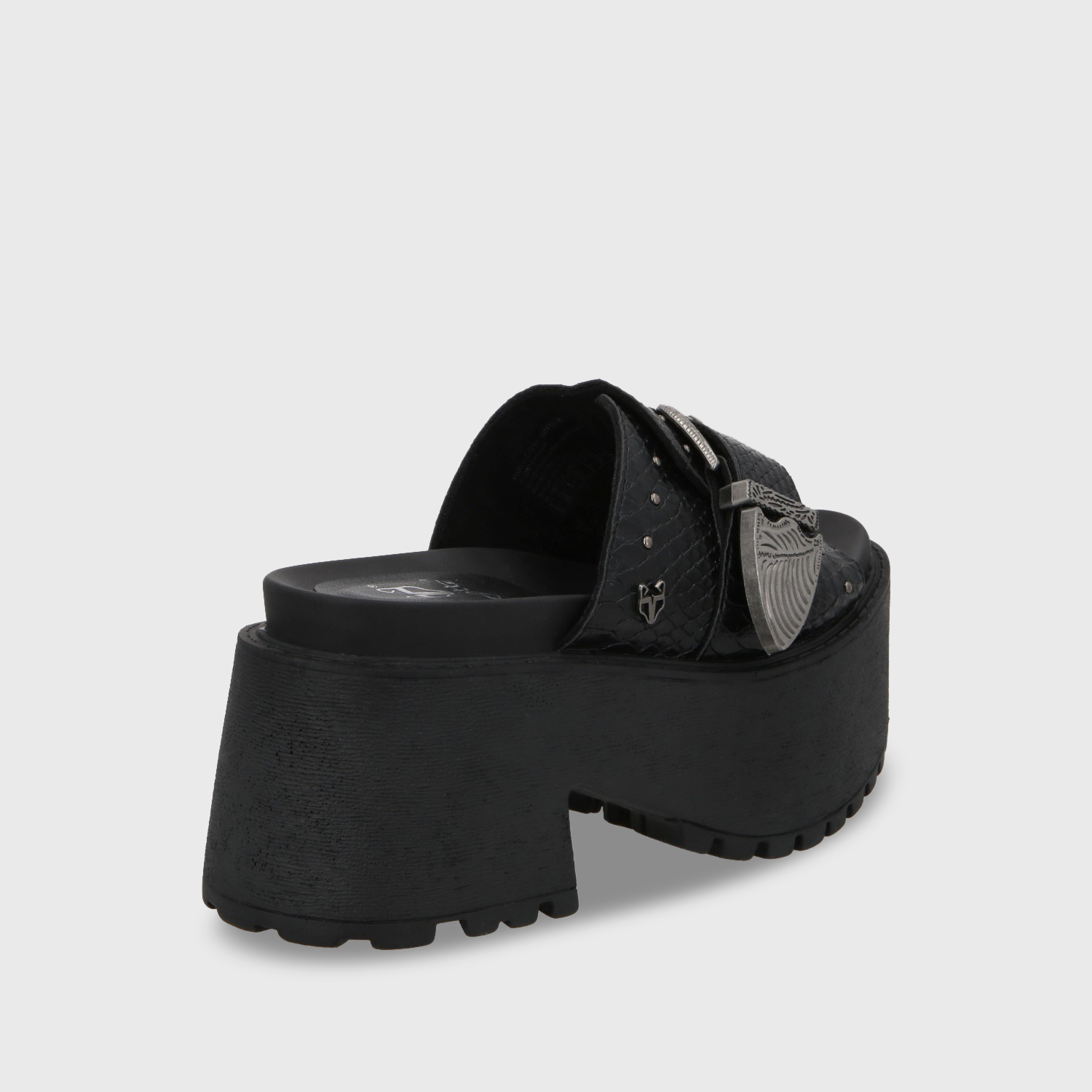 SANDALIA PLATAFORMA MUJER GOTTA NEGRO 1567D - 5