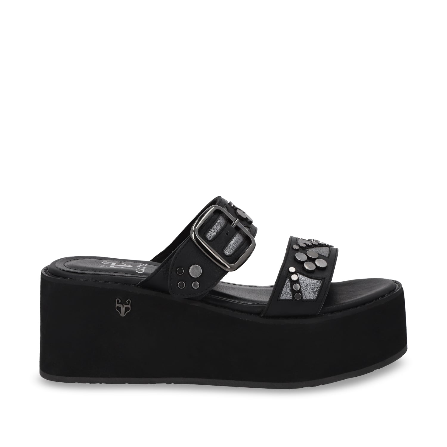 SANDALIA PLATAFORMA NEGRA MUJER GOTTA 15620 - 1