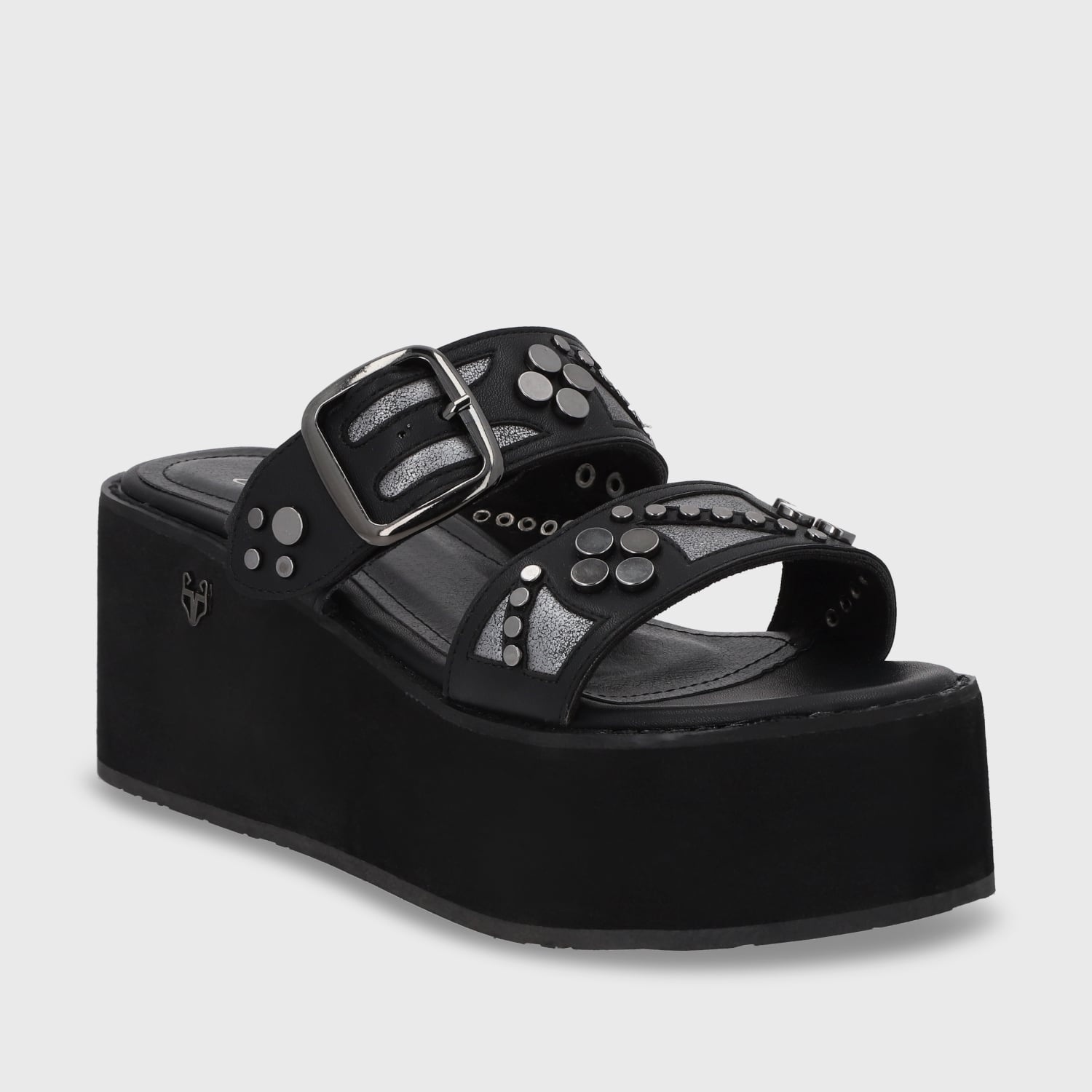 SANDALIA PLATAFORMA NEGRA MUJER GOTTA 15620 - 2